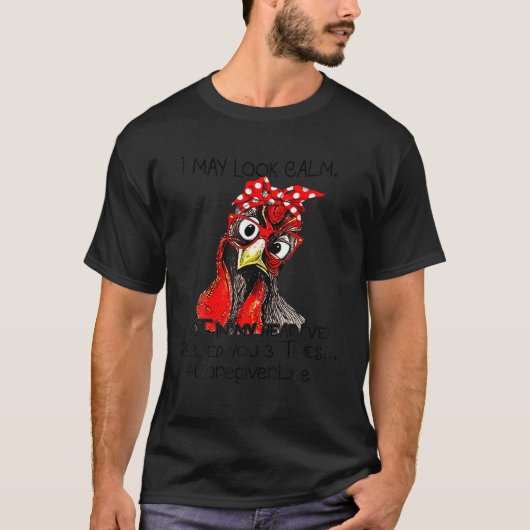 介護おもしろい者、ナース Tシャツ (正面)