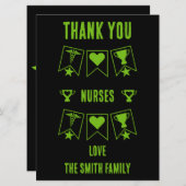 介護スタッフありがとう (正面/裏面)