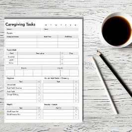 介護タスクログ、エイジング親メモ帳 ノートパッド