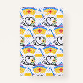 介護ツール水玉模様プロフェッショナルID バッジ (裏面)