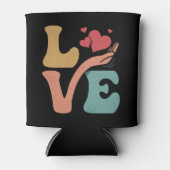 介護ナース介護者介護の愛 缶クーラー (正面)