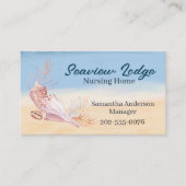 介護医療気にQRコードシーセルビーチ 名刺 (正面)