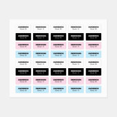 介護施設向けオーダーメイド衣類ラベル ラベル (シート)