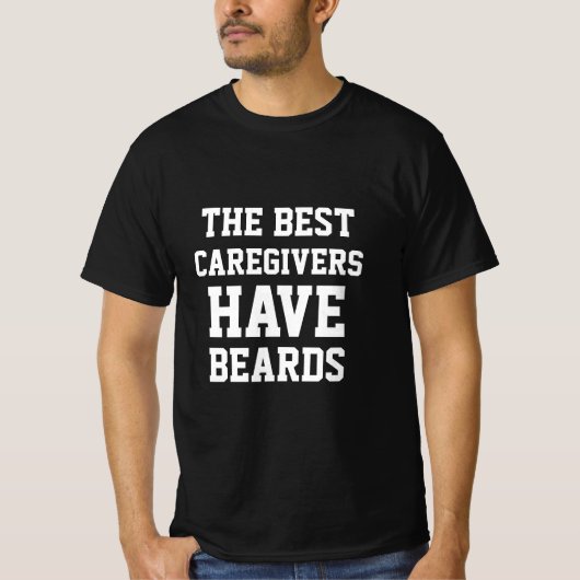 介護最高の者はTシャツを着ている Tシャツ (正面)