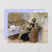 介護母のベビー ポストカード (正面/裏面)