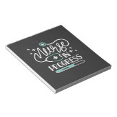 介護生活 |ナース中 ノートパッド (アングル)