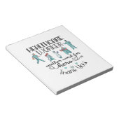介護生活 |ナース医療従事者 ノートパッド (アングル)