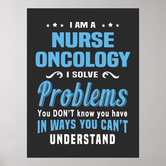 介護生活 |ナース腫瘍学 ポスター (正面)