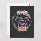 介護生活 |幸せとはナース ポストカード (正面/裏面)