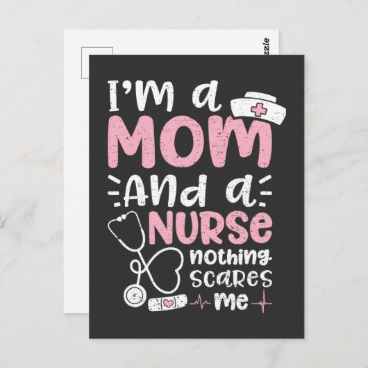 介護生活 |私は母とナース ポストカード (正面/裏面)