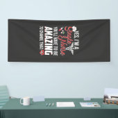 介護生活 |私は独身のナース 横断幕 (トレードショー)