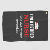 介護生活 |私は退職したナース ゴルフタオル (横)