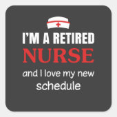 介護生活 |私は退職したナース スクエアシール (正面)