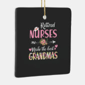 介護生活 |退職したナースジジ最高のオーマ セラミックオーナメント (右)