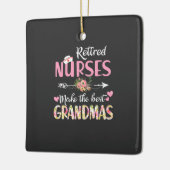 介護生活 |退職したナースジジ最高のオーマ セラミックオーナメント (左)