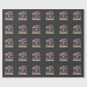 介護生活 |退職したナースジジ最高のオーマ ラッピングペーパー (フラット)