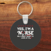 介護生活 |YesIはナース キーホルダー (正面)