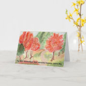 介護用グリーティングカード カード (黄色い花)