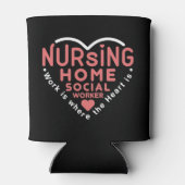 介護福祉士の仕事がハート 缶クーラー (裏面)