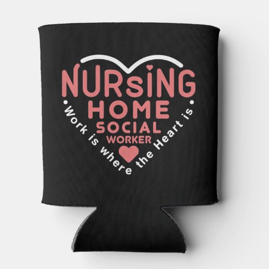 介護福祉士の仕事がハート 缶クーラー (裏面)