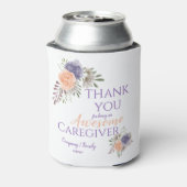 介護素晴らし者の感謝フローラ 缶クーラー (缶裏面)