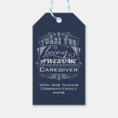 介護者に感謝 ギフトタグ (正面)