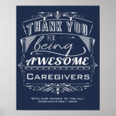 介護者に感謝 ポスター (正面)