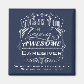 介護者に感謝 マグネット (正面)