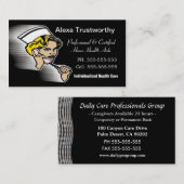 介護者のプロフェッショナル 名刺 (正面/裏面)