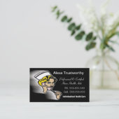 介護者のプロフェッショナル 名刺 (スタンド正面)