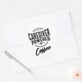 介護者の仕事タイトルギフト ラウンドシール (封筒)