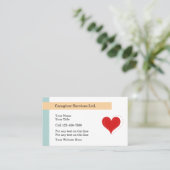 介護者の名刺 名刺 (スタンド正面)