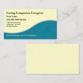 介護者の名刺 名刺 (正面/裏面)