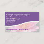 介護者の名刺 名刺 (正面)