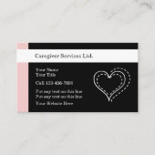 介護者の名刺 名刺 (正面)