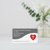 介護者の名刺 名刺 (スタンド正面)