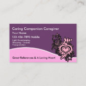 介護者の名刺 名刺 (正面)