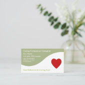 介護者の名刺 名刺 (スタンド正面)