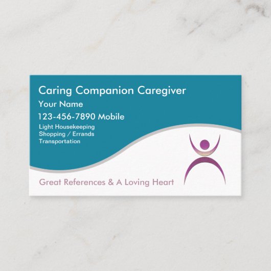 介護者の名刺 名刺 (正面)