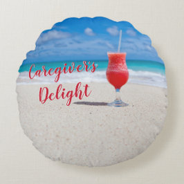 介護者の喜びの丸い枕 ラウンドクッション