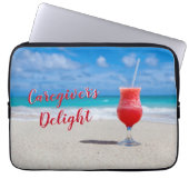 介護者の喜びエレクトロニクスバッグ ラップトップスリーブ (正面)