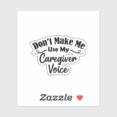 介護者の声を使わせない シール (シート)