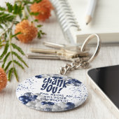 介護者の感謝ありがとう キーホルダー (側面)