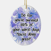 介護者の生存オーナメント セラミックオーナメント (右)