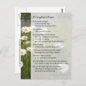 介護者の祈りの言葉 – はがき (正面/裏面)