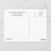 介護者の祈りの言葉 – はがき (裏面)