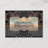 介護者の穏やかな瞬間プロフェッショナル 名刺 (正面)