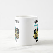 介護者のBadassの奇跡の人はギフト感謝していしています コーヒーマグカップ (中央)