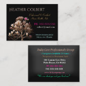 介護者のCalmサポートプロフェッショナル 名刺 (正面/裏面)