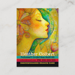 介護者ウィスパリング心地よいプロフェッショナル 名刺